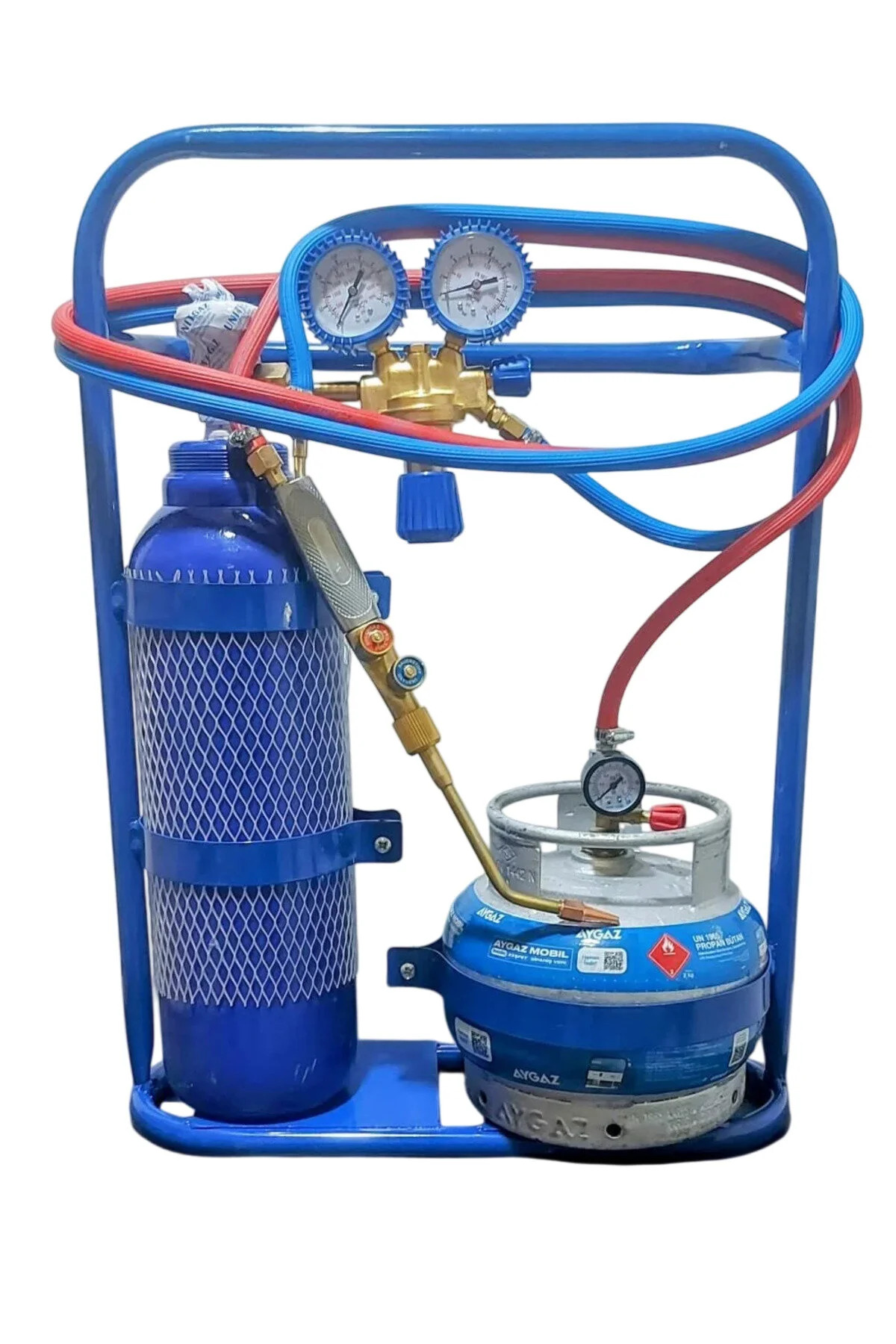 Oksijen Kaynak Seti 6 Litre Lpg manometreli - Görsel 3